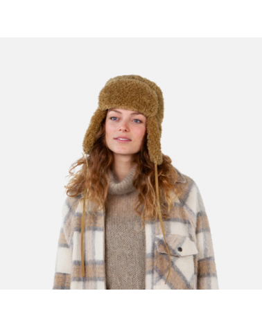 Chapka Barts camel – Bomber Hat femme en fausse fourrure