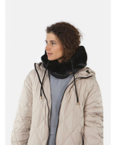 Capuche femme Barts Amsterdam – Douce fausse fourrure et doublure polaire