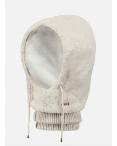 Capuche femme crème Barts Amsterdam – Douce fausse fourrure et doublure polaire