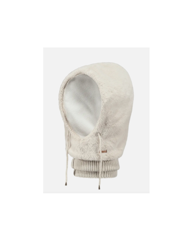Capuche femme crème Barts Amsterdam – Douce fausse fourrure et doublure polaire