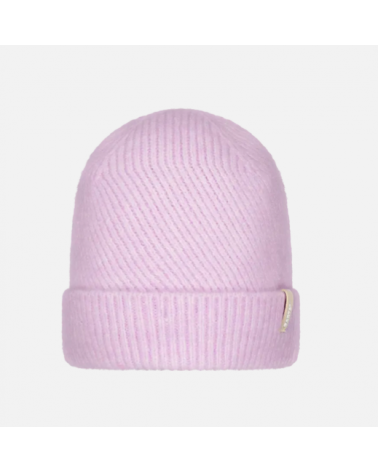 Bonnet femme Barts laine – Maille élégante coloris orchidée en fibres recyclées