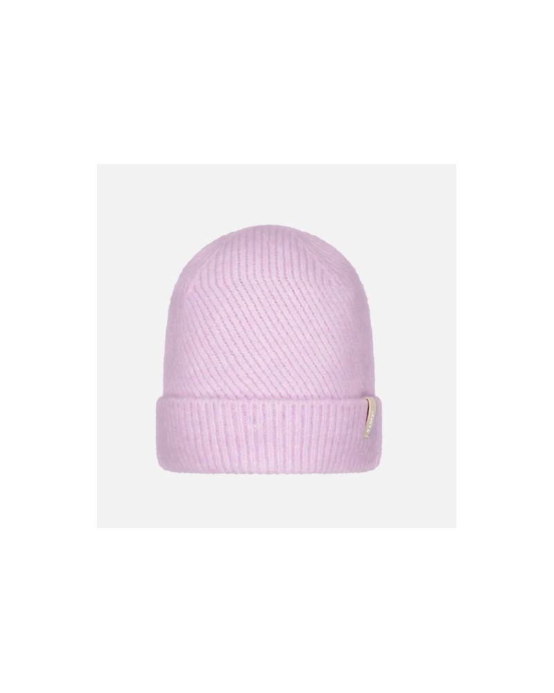 Bonnet femme Barts laine – Maille élégante coloris orchidée en fibres recyclées