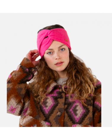 Bandeau hiver en tricot pour femme Witzia coloris Fuchsia - Barts Bandeau hiver en tricot pour femme Witzia coloris Fuchsia - Barts