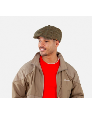 Casquette 6 côtes pour l'hiver coloris brun - Chapo & co