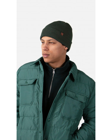 Bonnet homme en tricot modèle Coler coloris Army - Barts