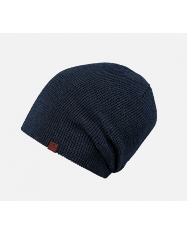 Bonnet homme en tricot modèle Coler coloris marine - Barts