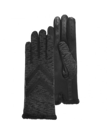 Gants imperméable et tactile femme coloris imprimé - Isotoner