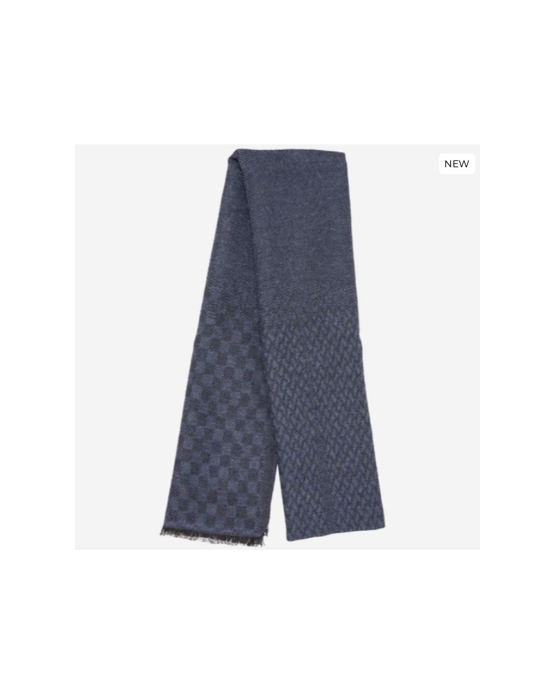 Écharpe homme motif Damier Soft Touch – douceur et élégance Écharpe homme motif Damier Soft Touch – douceur et élégance