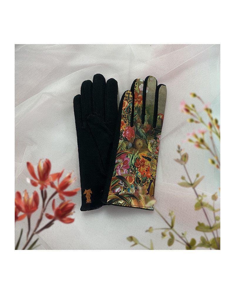 Gants tactiles en laine made in France modèle Adam - FST Brokante