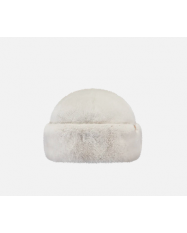 Toque en fourrure synthétique réglable modèle Cherrybush coloris crème - Chapo & co