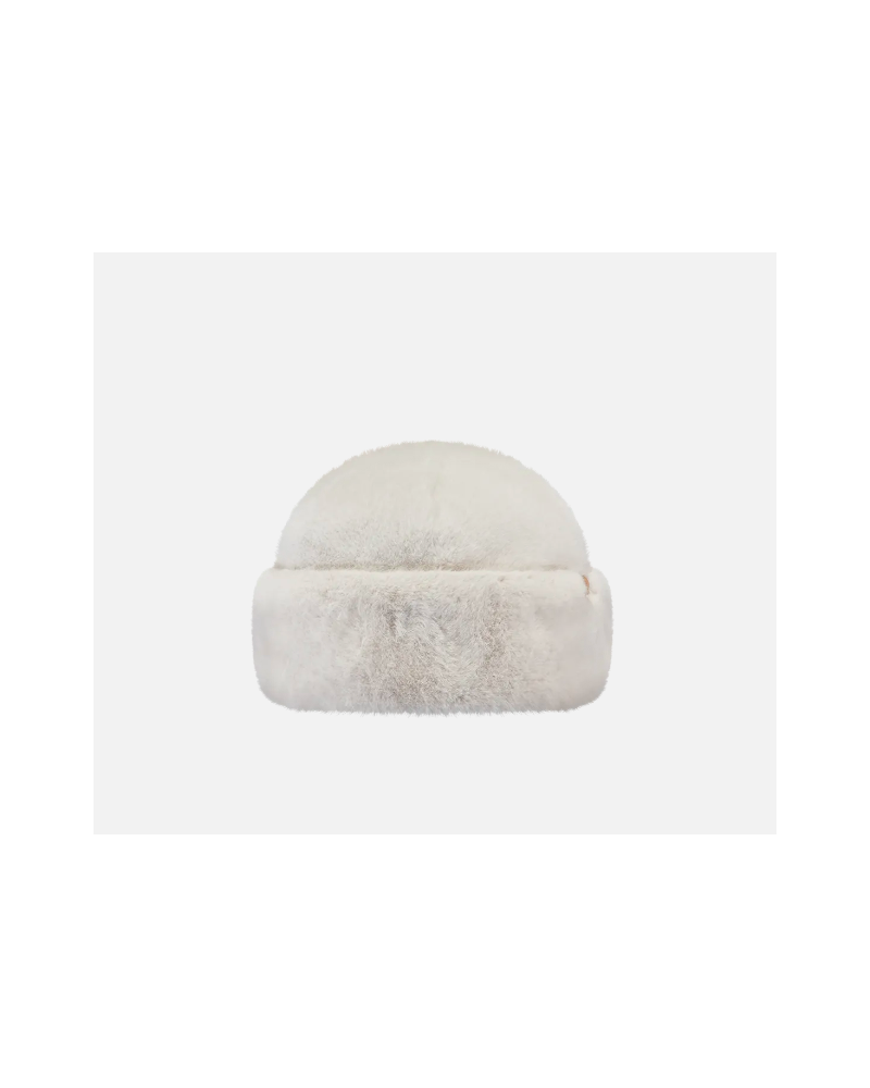 Toque en fourrure synthétique réglable modèle Cherrybush coloris crème - Chapo & co