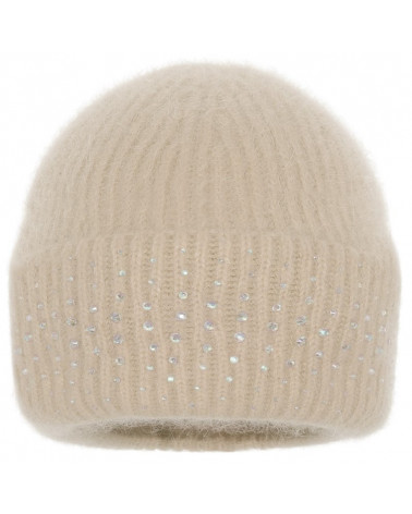 Bonnet Polonais chic et souple en Angora coloris camel - Chapo & Co