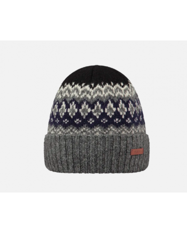 Bonnet homme Barts Gregorys – motif nordique et doublure polaire