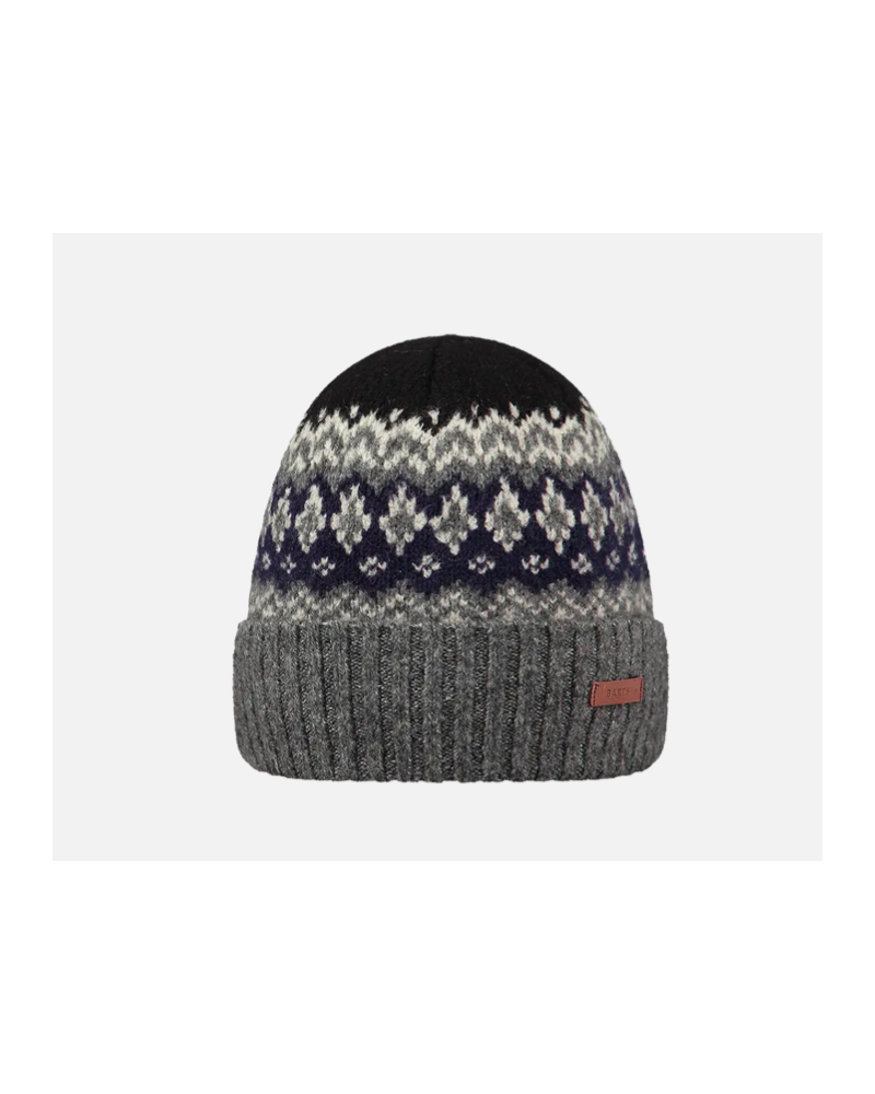 Bonnet homme Barts Gregorys – motif nordique et doublure polaire