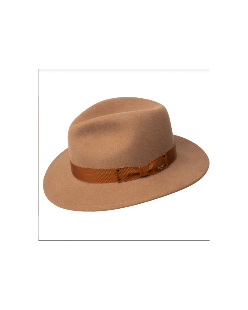 Chapeau traveller en feutre modèle Curtis coloris Amphora - Bailey