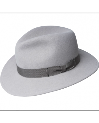 Chapeau traveller en feutre modèle Curtis coloris Gris perle - Bailey