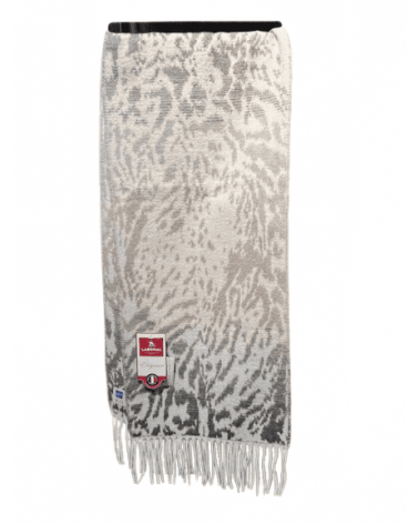 Écharpe Labonal Made in France motif gazelle – chaleur et élégance