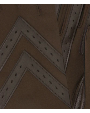 Gants imperméable et tactile femme coloris brun - Isotoner