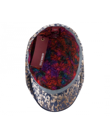 Casquette plate laine & coton – Fabrication italienne