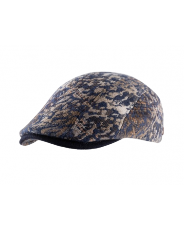 Casquette plate laine & coton – Fabrication italienne