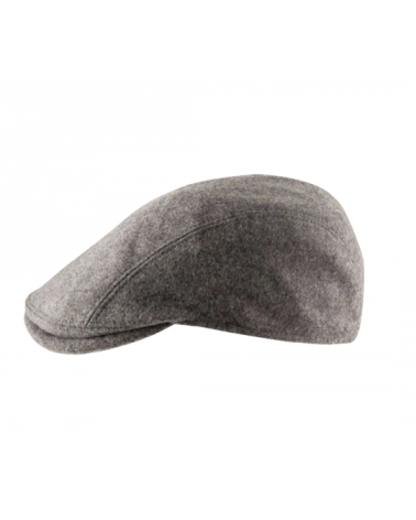 Casquette Plate Loden Pliable en Laine Vierge – Déperlante & Doublée Coton