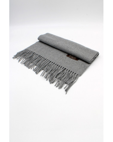 Echarpe au toucher cachemire très douce coloris gris - Chapo & Co