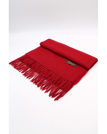 Echarpe sensation cachemire ultra douce coloris rouge foncé - Chapo & Co