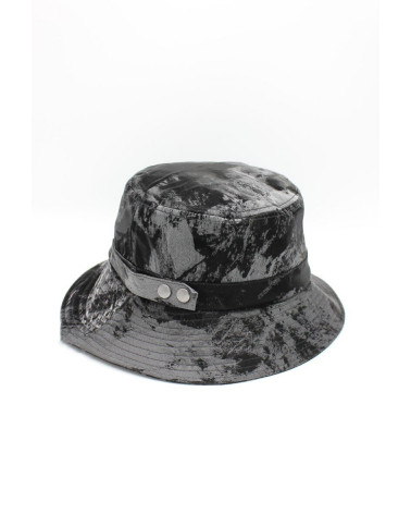 Bob de pluie imperméable motif tacheté coloris noir - Chapo & co