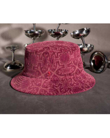 Bob seau en côtelette velours Alfonse d'Este modèle Mark coloris Bordeaux