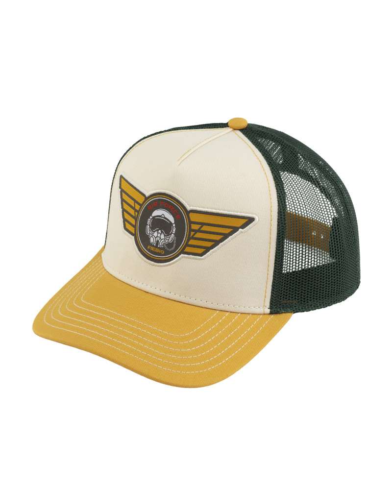 Casquette de baseball forme trucker coloris cannelle - Vintage et réglable