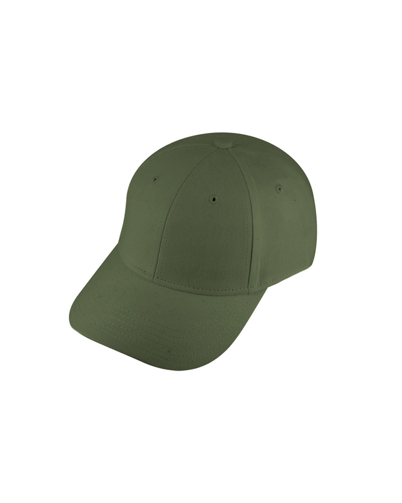 Casquette de baseball uni en coton coloris vert olive - Chapo & Co Montargis
