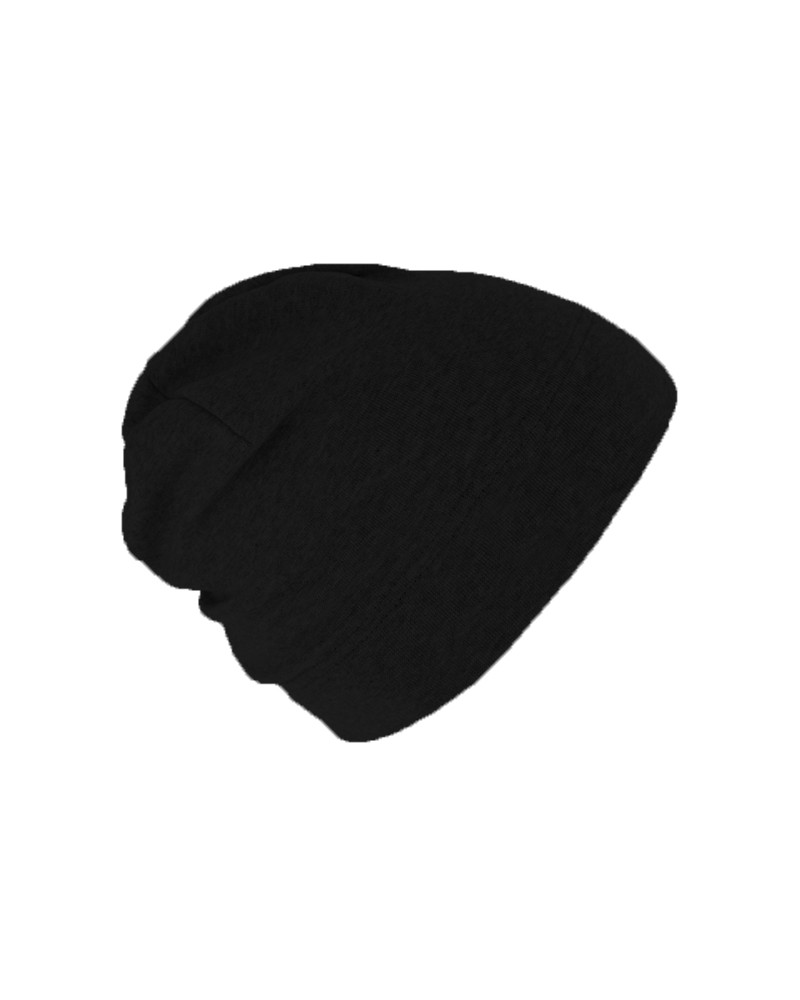 Bonnet Long printemps été en coton coloris noir - Chapo & Co