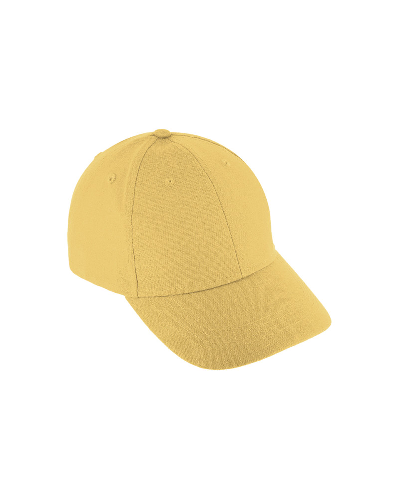 Casquette de baseball en lin coloris jaune soleil - Chapo & Co Montargis