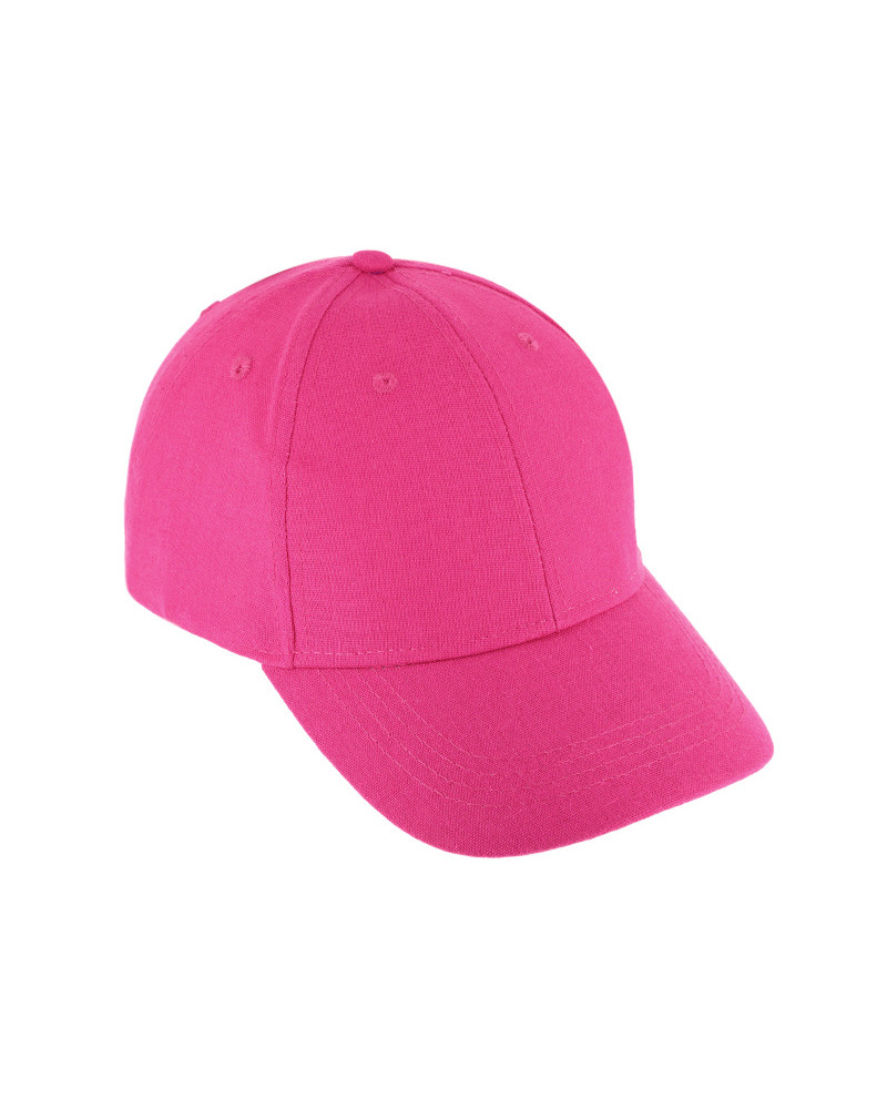 Casquette de baseball en lin coloris rose - Chapo & Co Montargis
