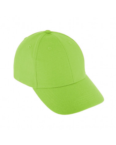 Casquette de baseball en lin coloris kiwi - Chapo & Co Montargis