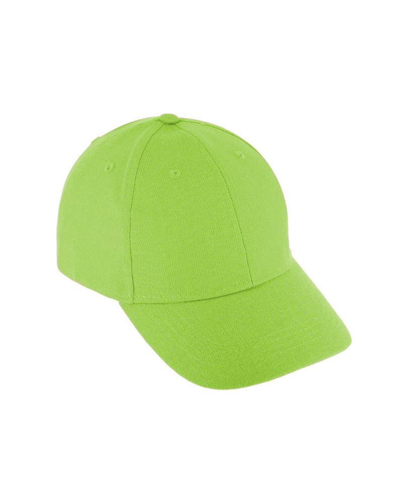 Casquette de baseball en lin coloris kiwi - Chapo & Co Montargis