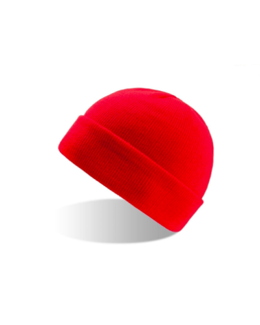 Bonnet laine court pour enfant coloris rouge - Chapo & Co