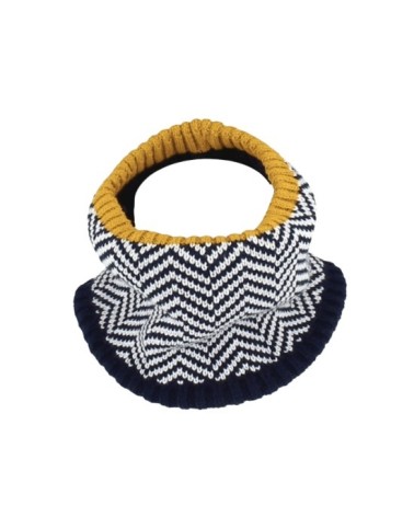 Tour de cou snood garçon motif chevrons - Chapo & Co