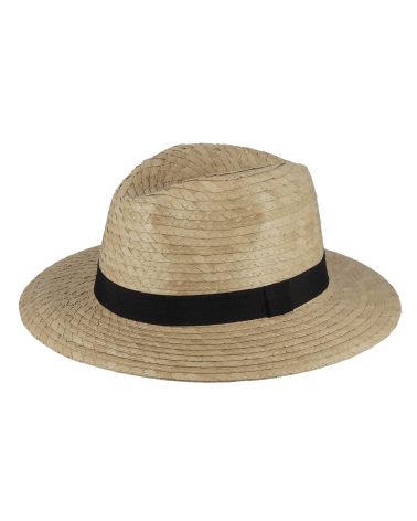 Chapeau forme Traveller pour homme en 100% paille Mby Fléchet - Chapo & Co