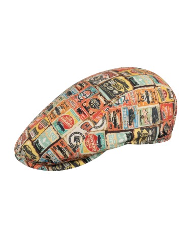 Casquette plate style vintage coloris orange - Göttmann