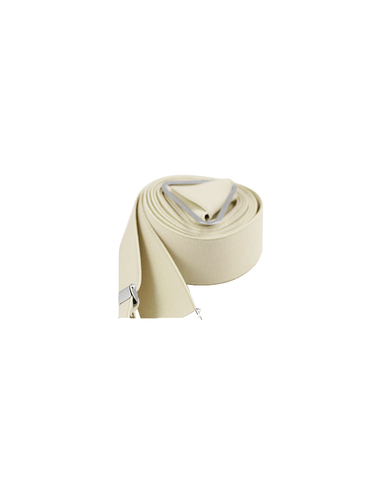 Bretelles larges Lindenmann coloris beige - Chapo & Co