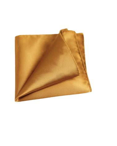 Coffret noeud papillon et pochette assortie coloris moutarde - Chapo & Co