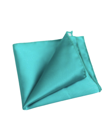 Coffret noeud papillon vert clair avec pochette assortie