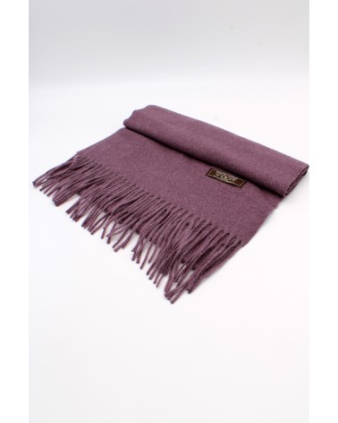 Echarpe sensation cachemire ultra douce coloris violet - Chapo & Co