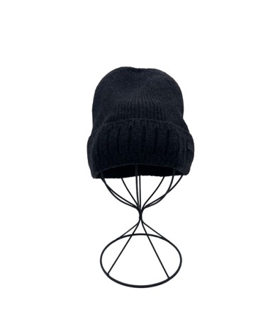 Bonnet chaud avec doublure polaire pour homme coloris noir