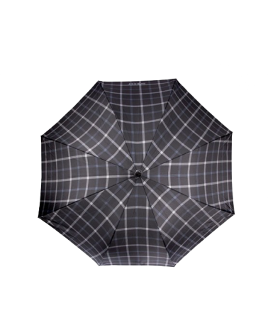 Parapluie à carreaux Isotoner xtra-solide pour homme