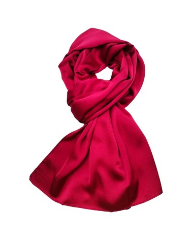 Etole satinée pour femme coloris rouge - Chapo & Co