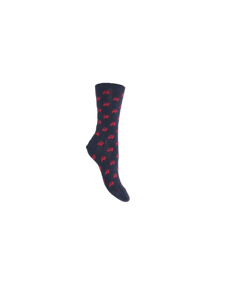 Chaussettes de noël Made in France Labonal pour femme rennes