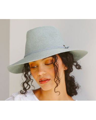 Chapeau Fedora modèle Gilly coloris écume anti UV UPF50+ - House of Ord