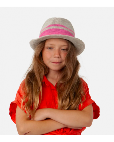 Chapeau d'été pour enfant forme trilby modèle Devree